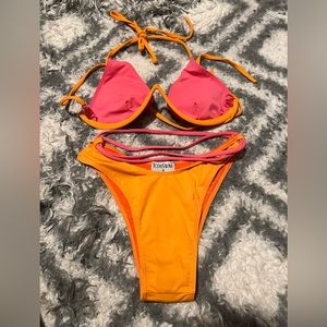 Two piece swimwear